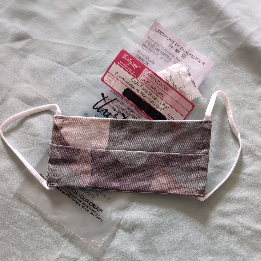 Thirty-One Kid's Cloth Face Mask